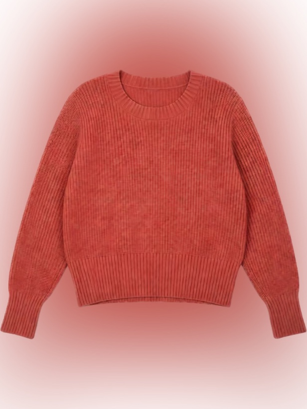 Women's Coral Crewneck Sweater - Relaxed Knit